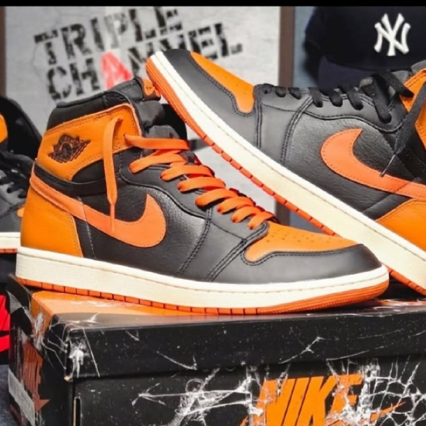 Jordan 1 Retro High OG Shattered Backboard 착용 스타일