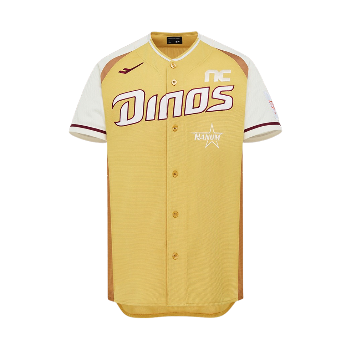 KBO 올스타 2025 NC 다이노스 나눔 유니폼 옐로우 (논 마킹 버전)(KBO All Star 2025 NC Dinos Nanum Uniform Yellow (Non Marking Ver.))