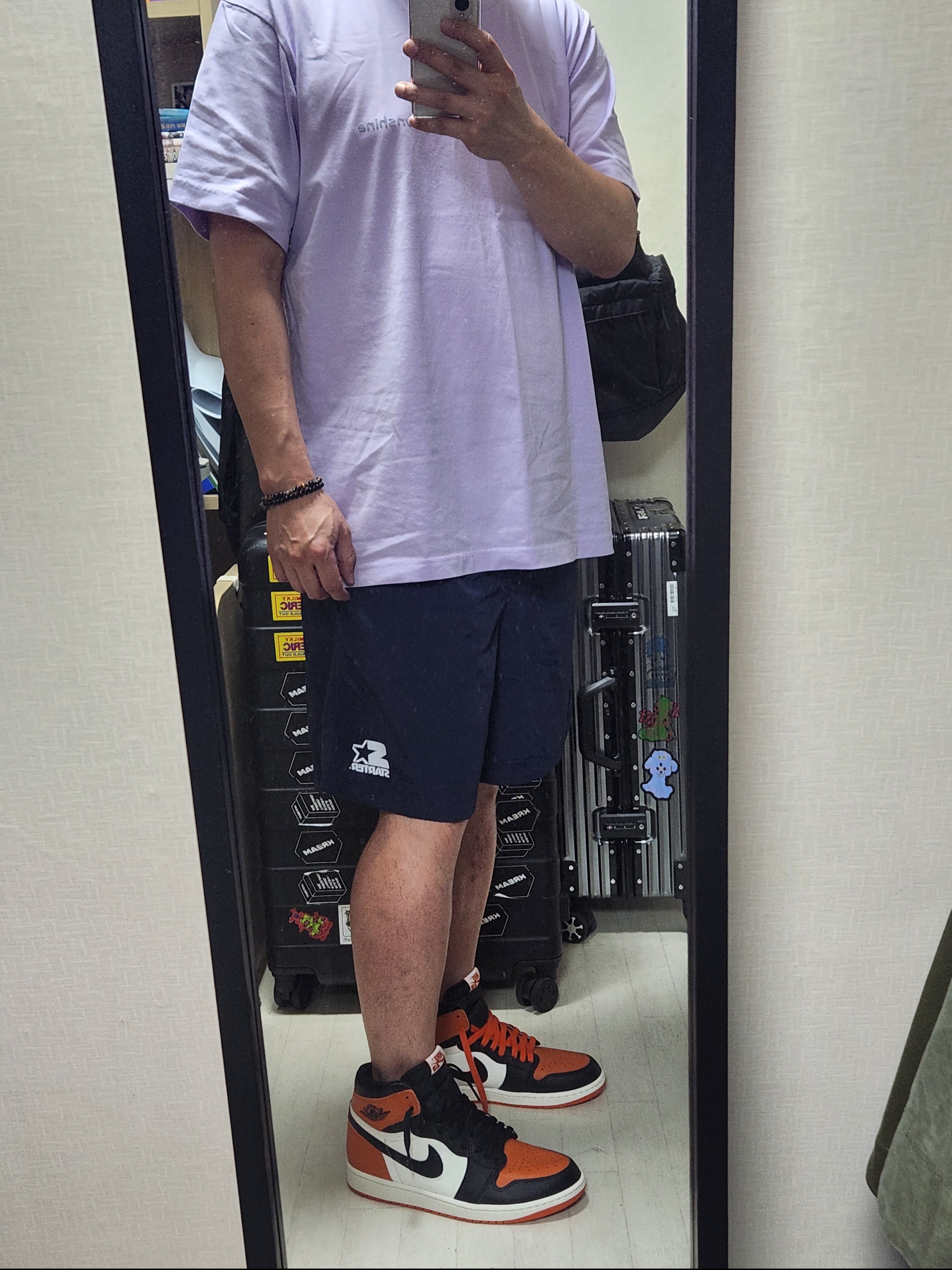 Jordan 1 Retro High OG Shattered Backboard 착용 스타일 - 1