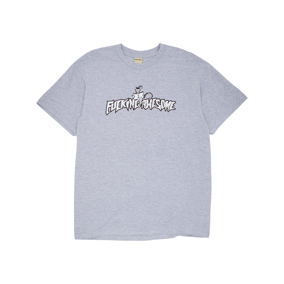퍼킹 어썸 샘 힐 로고 티셔츠 헤더 그레이(Fucking Awesome Sam Hill Logo T-Shirt Heather Grey)