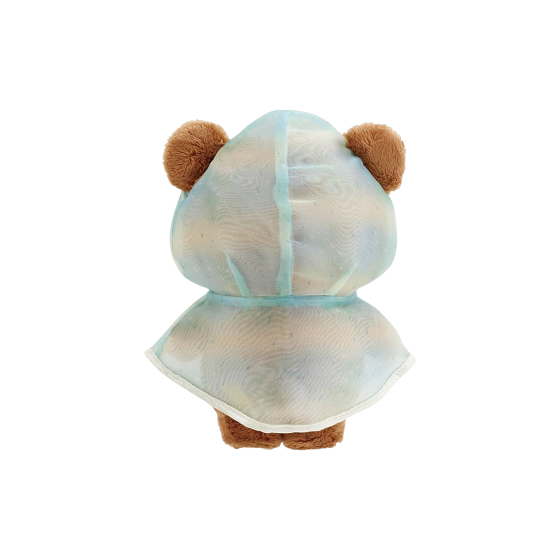 산엑스 리락쿠마 비 온 뒤 맑음 우비 플러시 토이 차이로이코그마(San-X Rilakkuma Rainy Days of Sunshine Raincoat Plush Toy Chairoikoguma) - 2