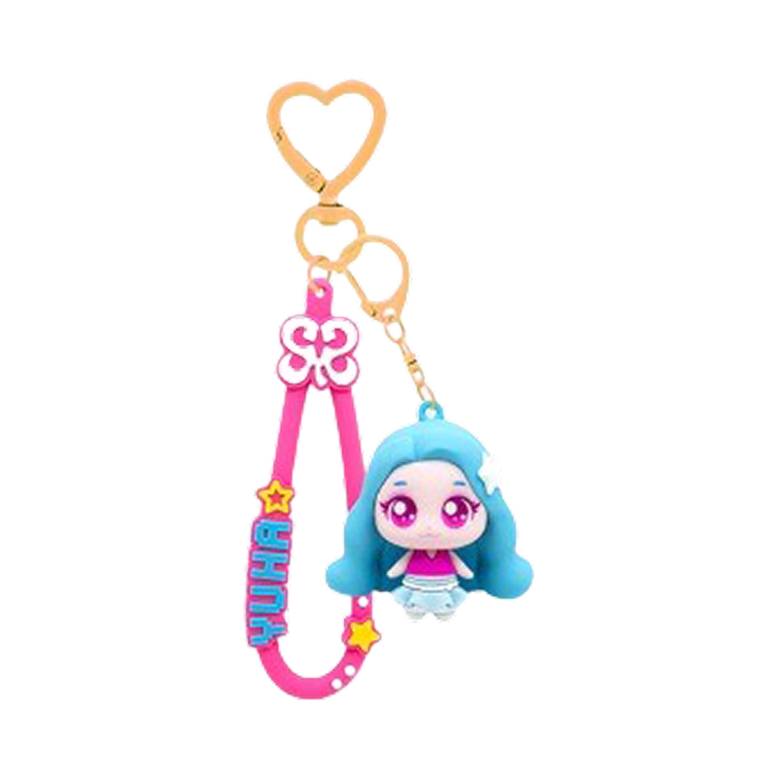 캐치! 티니핑 x 하츠투하츠 피규어 키링 유하(Catch! Teenieping x Hearts2hearts Figure Key Ring Yuha)