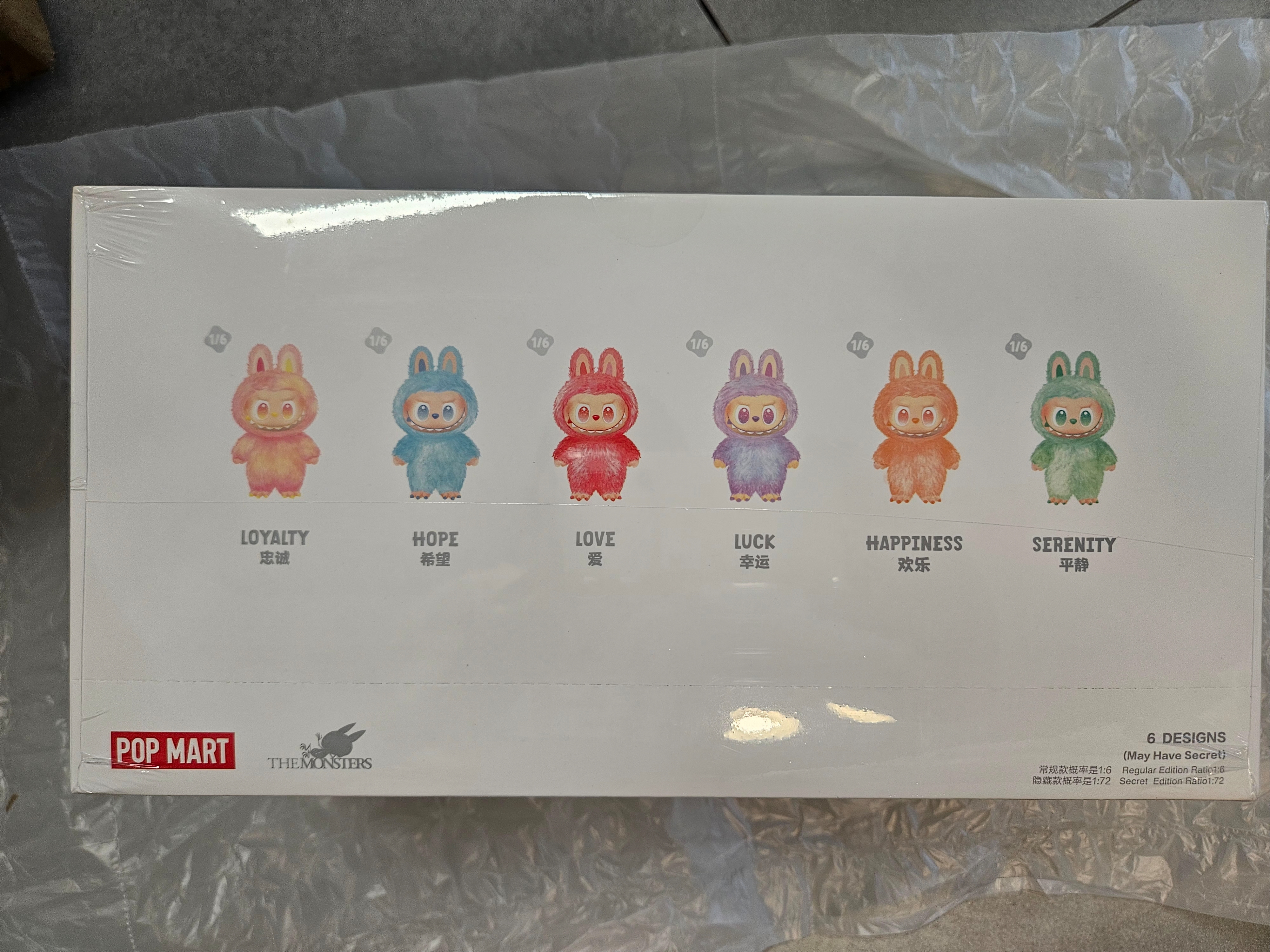 Pop Mart Labubu The Monsters Highlight Series Sealed Case (6 Blind Boxes) 착용 스타일 - 2