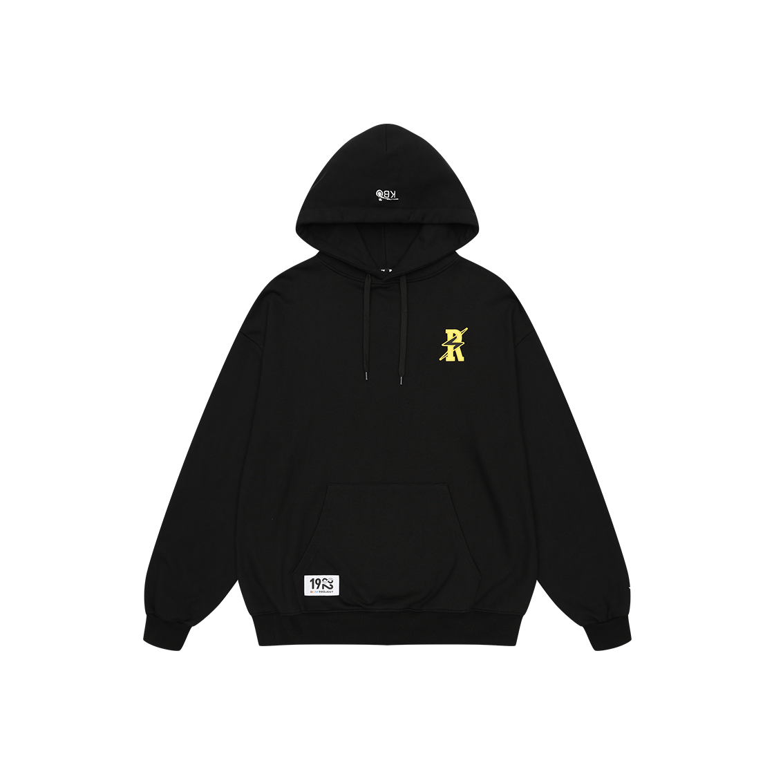 FRTFHD01 WILLBE PLAY Raiders Overfit Hoodie Black