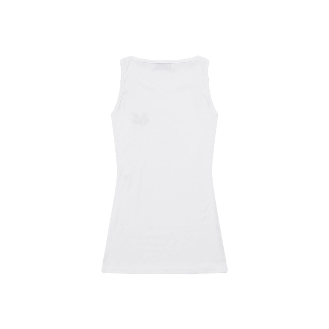 무센트 엔비 유넥 옆트임 롱나시 화이트(MUCENT Envy U-neck Side Slit Long Sleeveless White) - 2
