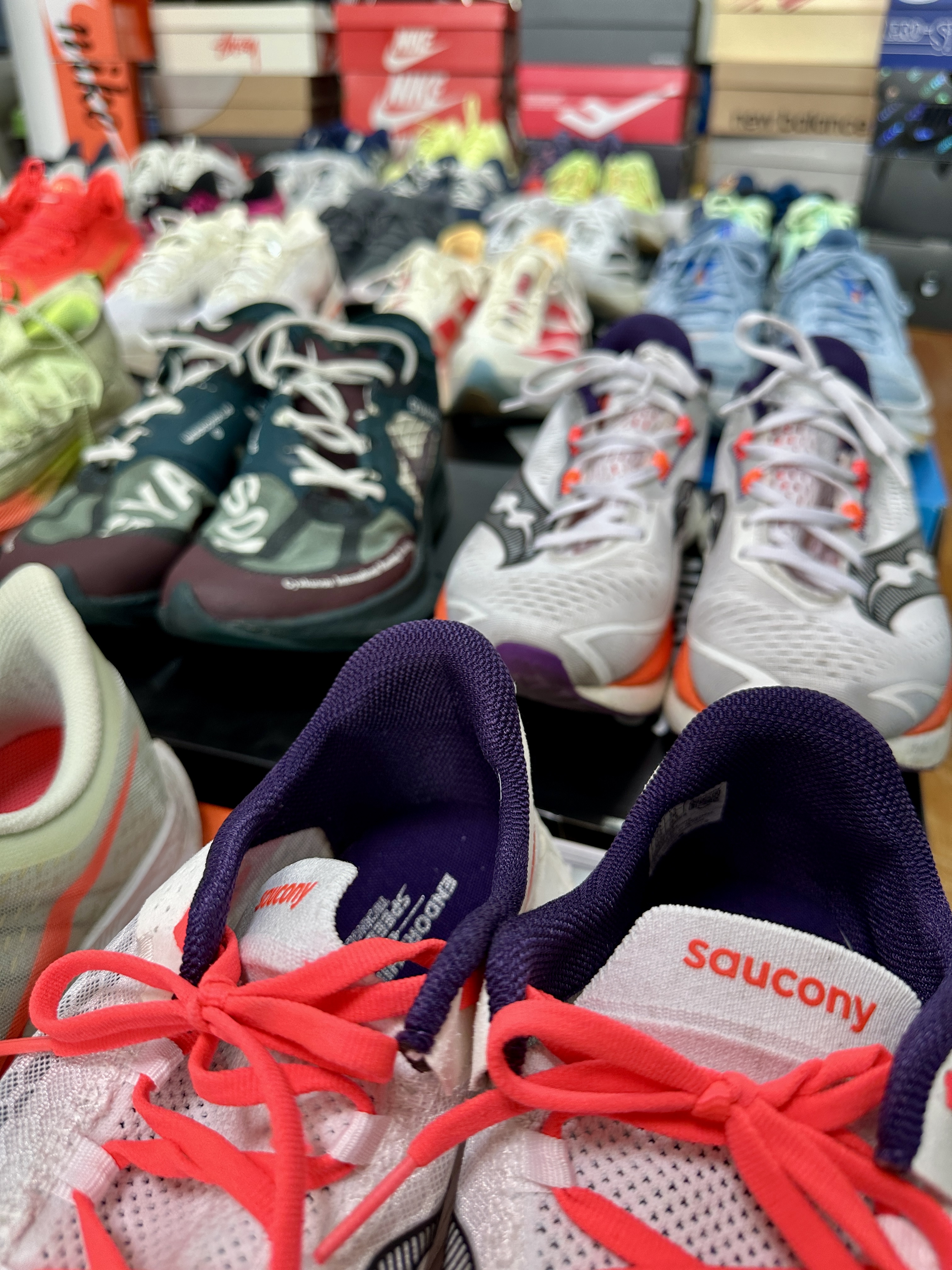 Saucony Endorphin Pro 4 White 착용 스타일 - 1