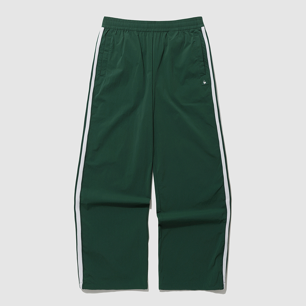 르꼬끄 스포르티브 유니 선데이 2WAY 루즈핏 스트레이트 팬츠 - 그린(QQ323LPT84)(le coq sportif Unisex Sunday Loose-Fit Straight Dark Green) - 2