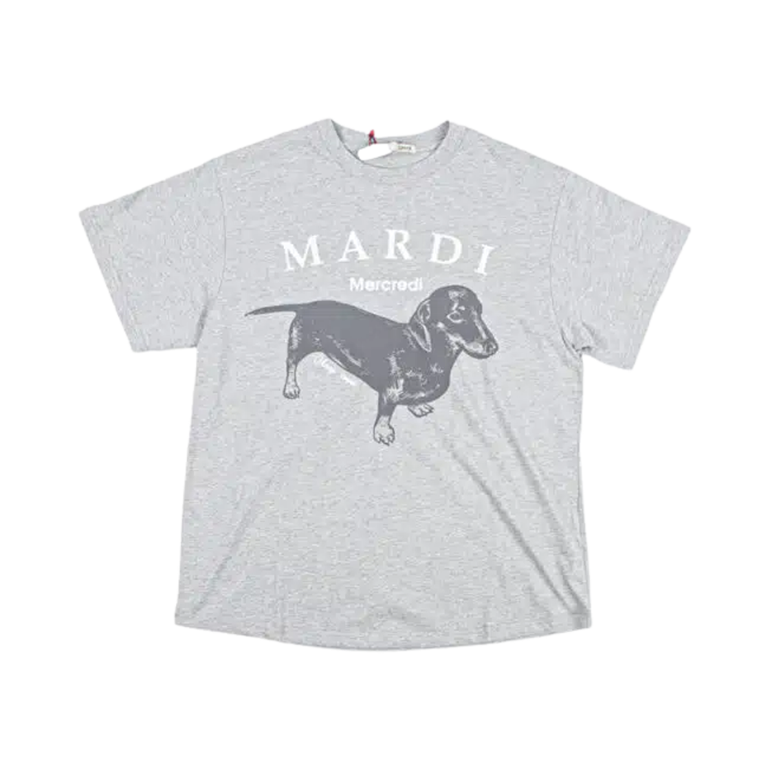 - (W) Mardi Mercredi Ddanji T-Shirt Grey White