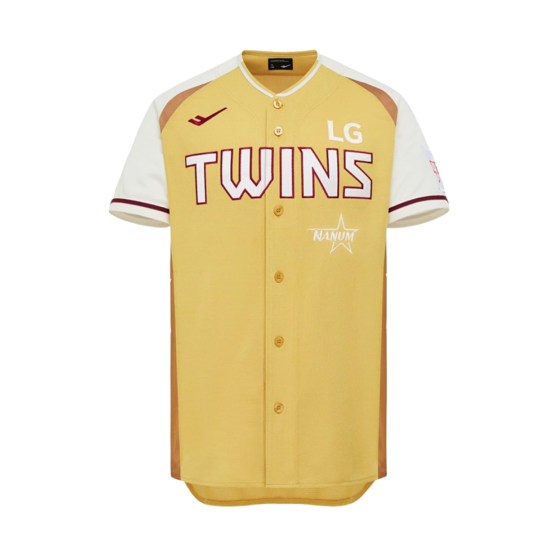 KBO 올스타 2025 LG 트윈스 나눔 유니폼 옐로우 (논 마킹 버전)(KBO All Star 2025 LG Twins Nanum Uniform Yellow (Non Marking Ver.))