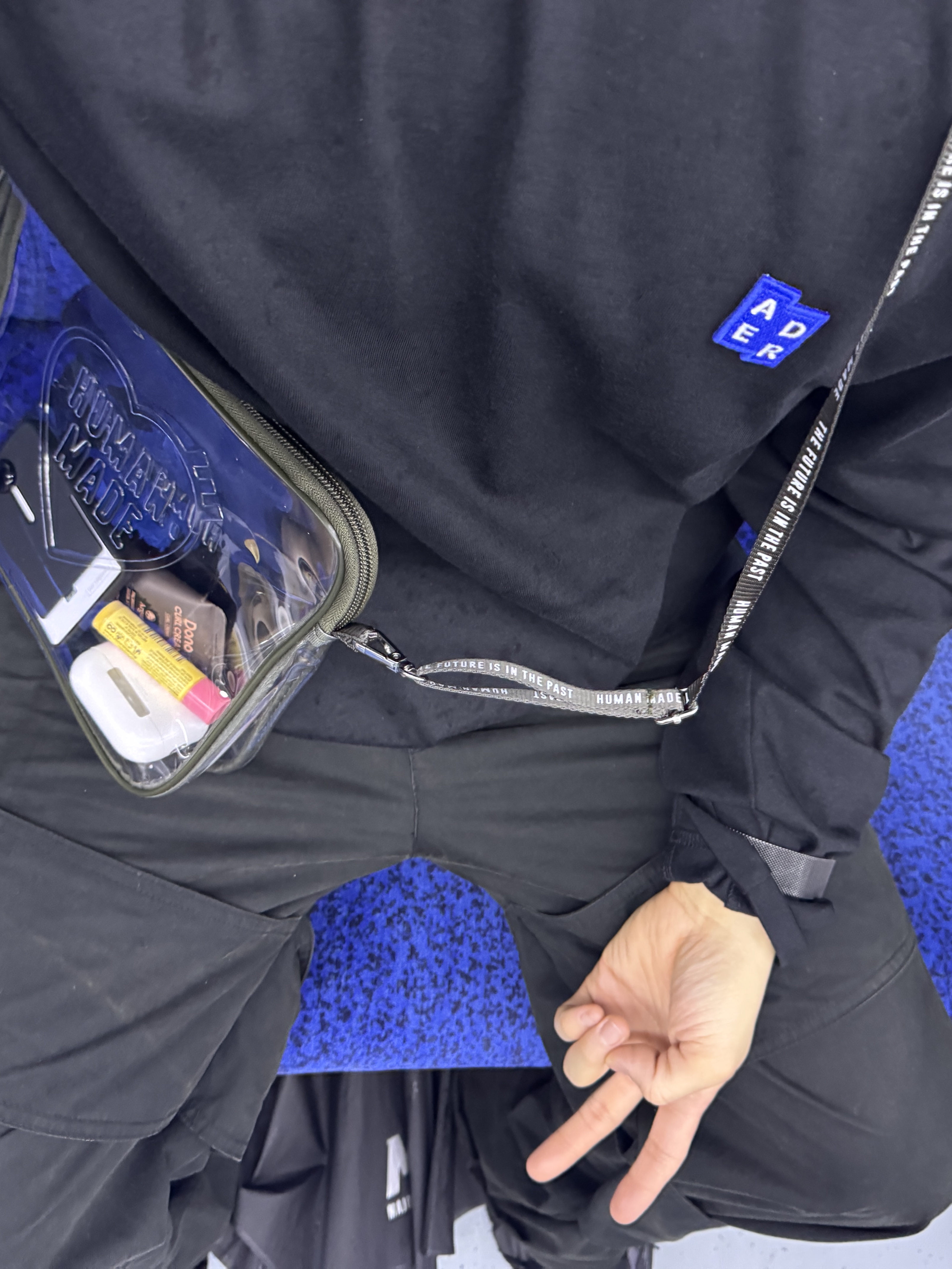 Balenciaga 3XL T-Shirt Black, Human Made Heart Keyring Blue 착용 스타일 - 4