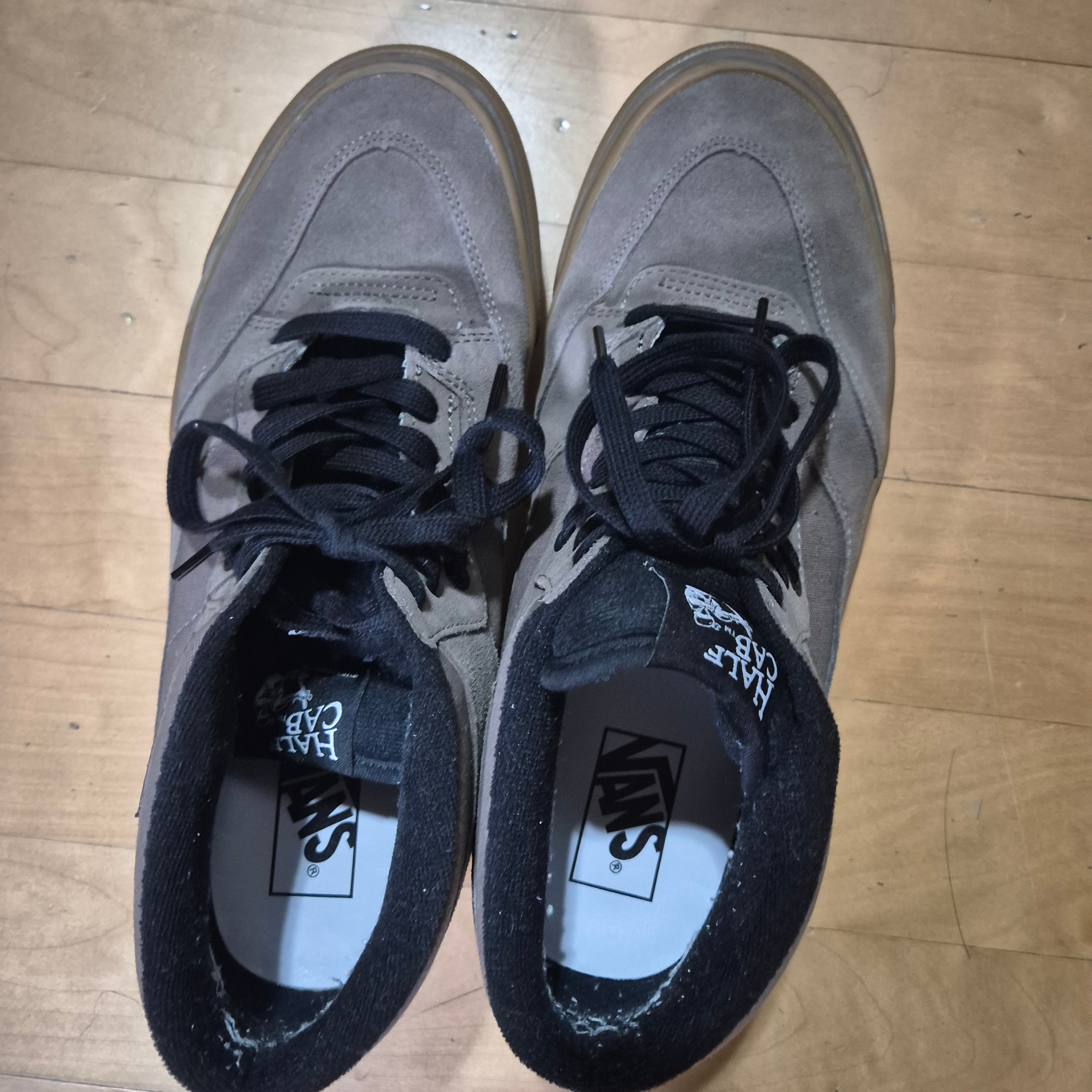 Vans Half Cab 33 DX Anaheim Factory OG Smoke Black 착용 스타일