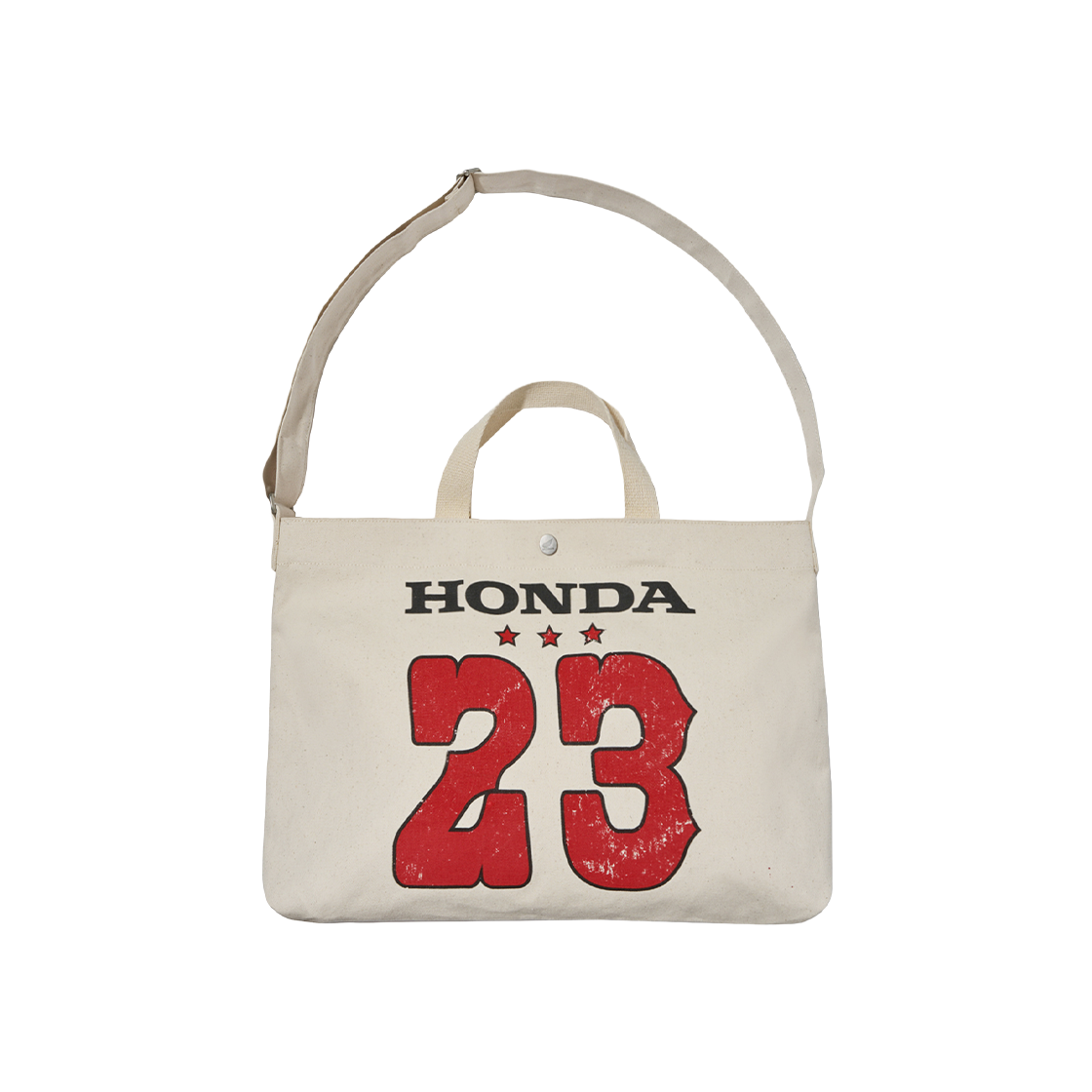 HFX2BG302AIV Honda Strap Canvas Bag_Ivory