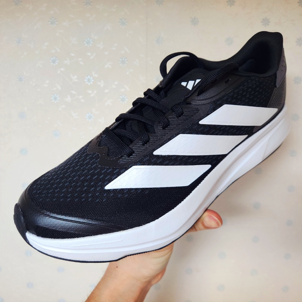 Adidas Duramo SL 2 Core Black Cloud White 착용 스타일 - 1
