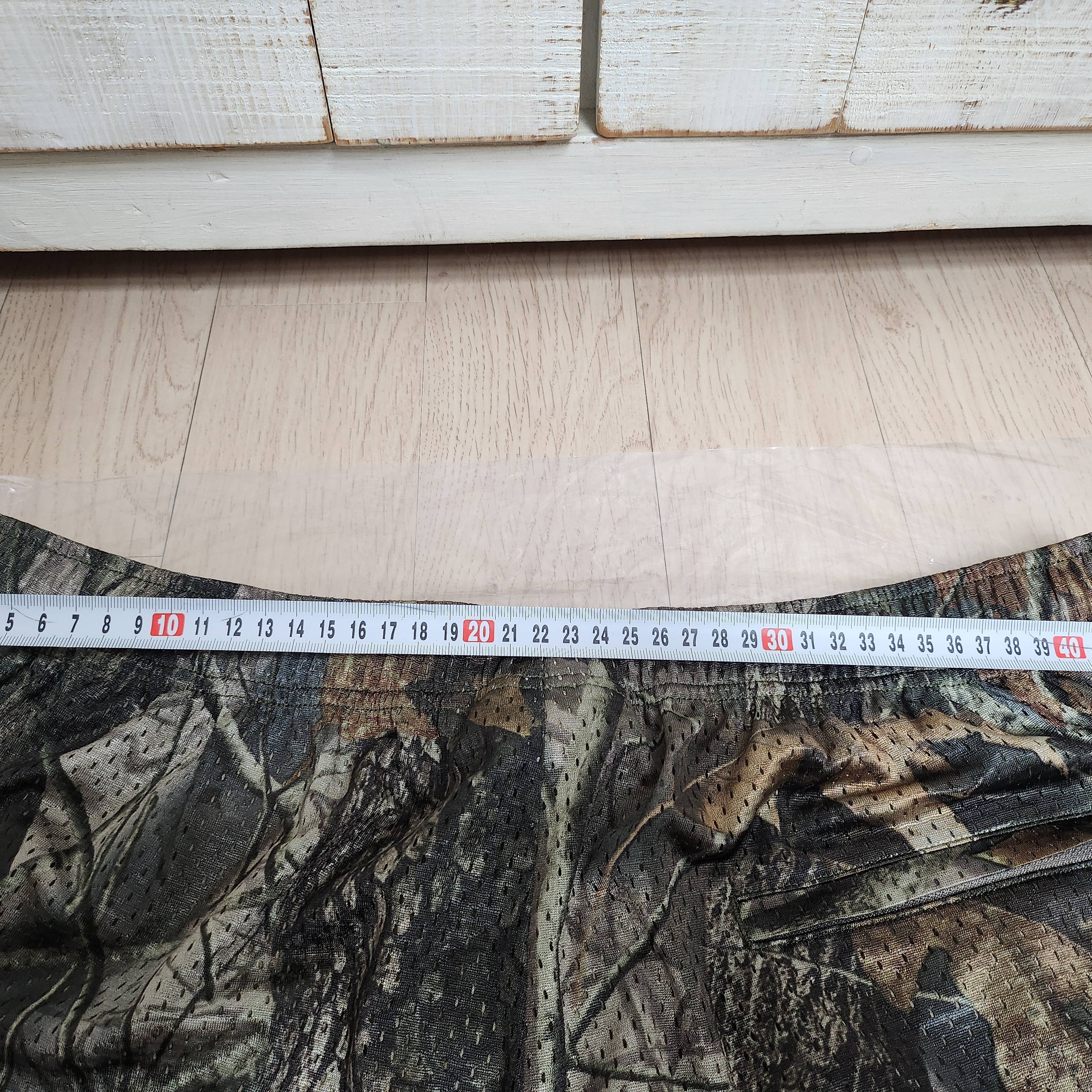 Supreme Small Box Baggy Mesh Shorts Realtree Hardwoods Camo - 25SS 착용 스타일 - 5