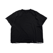Hommless Distressed Regular Tee Black