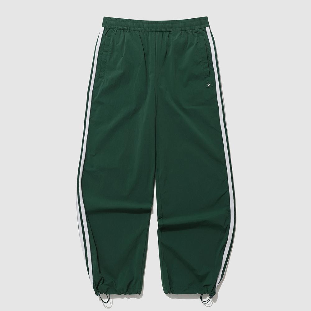 르꼬끄 스포르티브 유니 선데이 2WAY 루즈핏 스트레이트 팬츠 - 그린(QQ323LPT84)(le coq sportif Unisex Sunday Loose-Fit Straight Dark Green) - 3