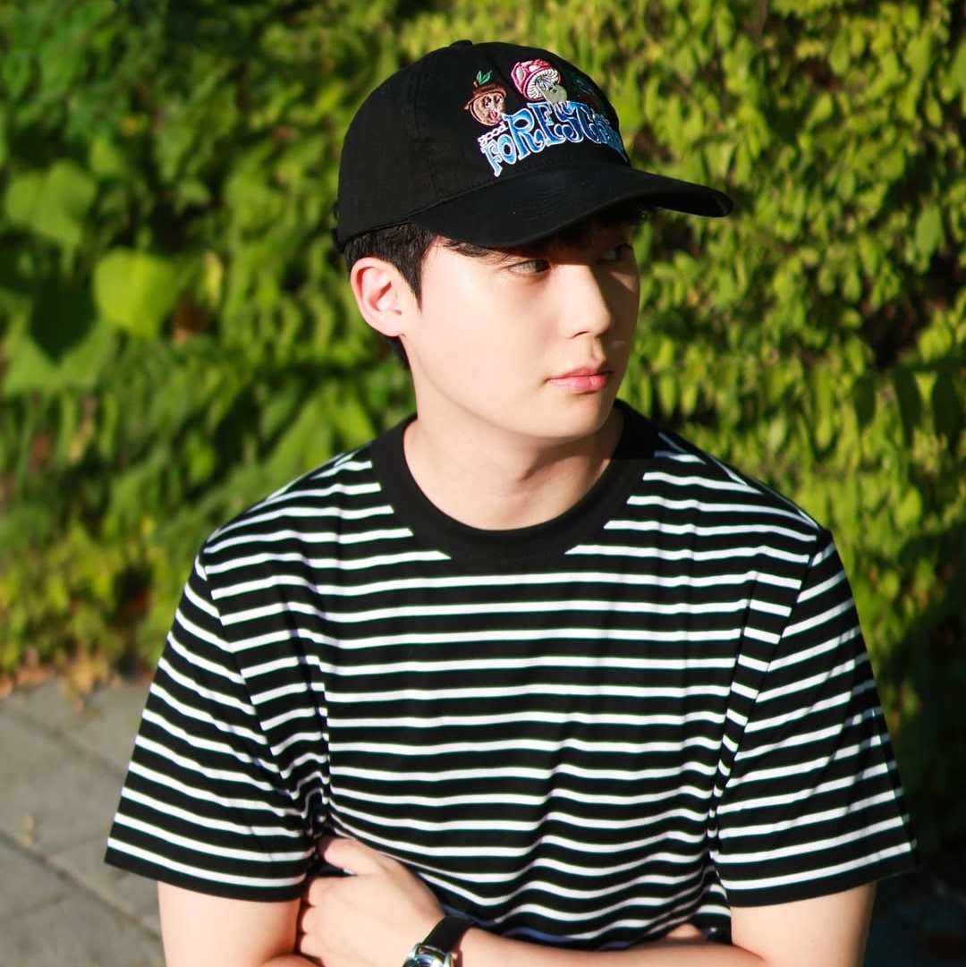 Dominant Forestrip Cap Black 착용 스타일 - 2