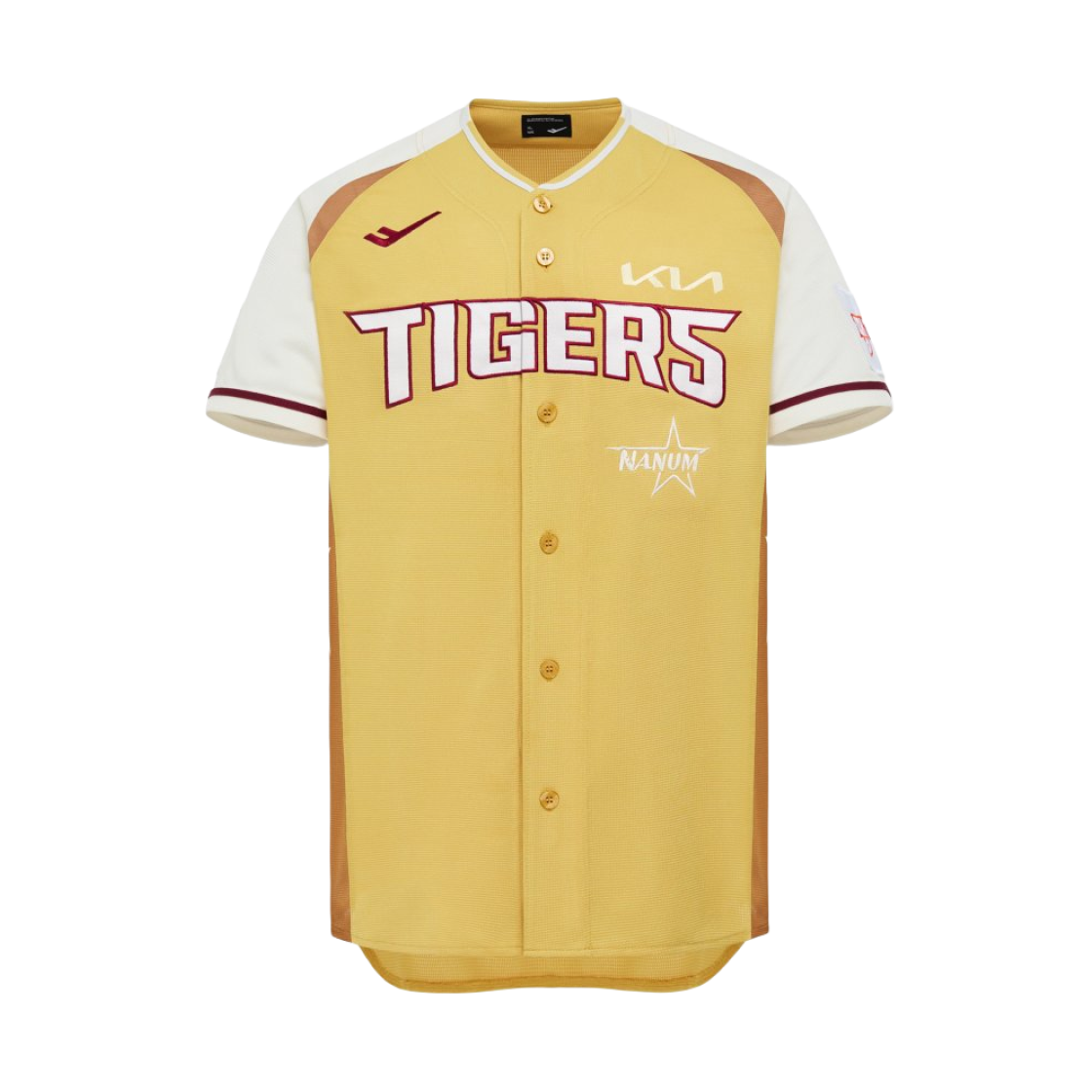 - KBO All Star 2025 Kia Tigers Nanum Uniform Yellow (Non Marking Ver.)