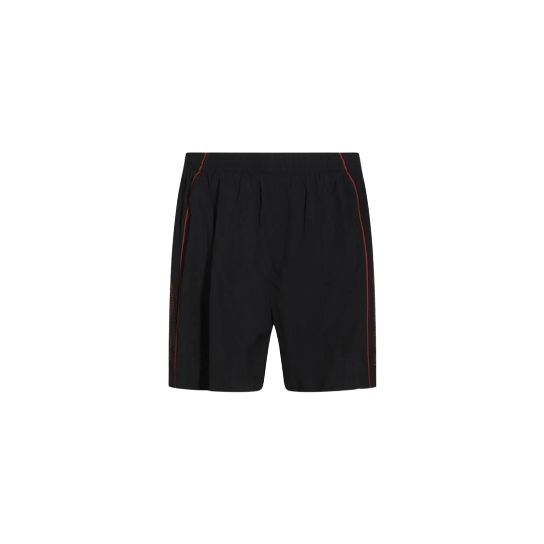 814568TRO321000 Balenciaga Logo Embroidered Shorts Black