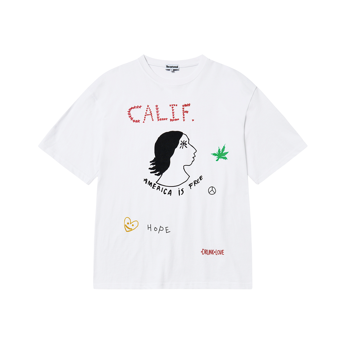 SW251009 THE SCOT WRECK America Is Free White