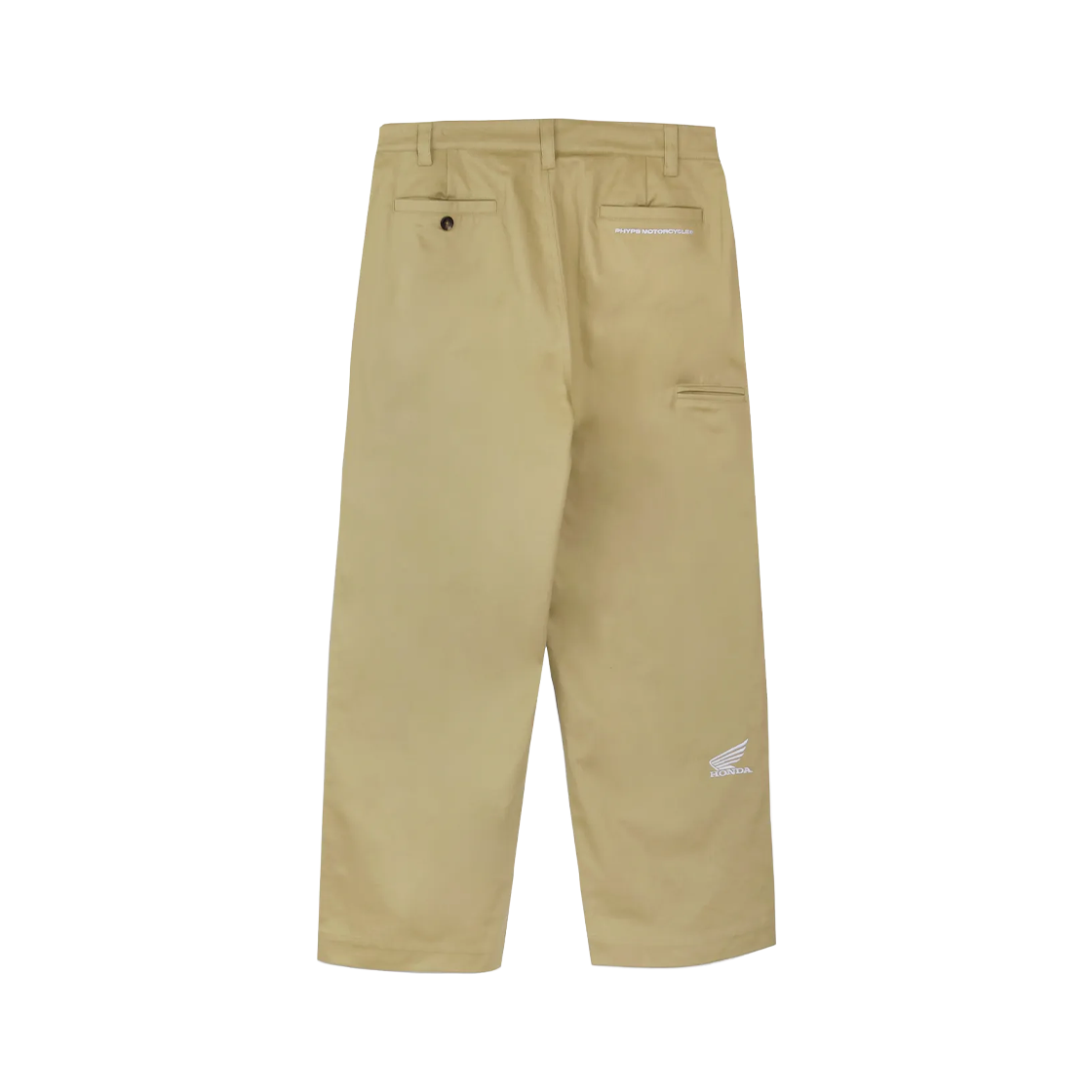 혼다 코인 포켓 윙 고로 트윌 치노 팬츠 베이지(Honda Coin Pocket Wing Logo Twill Chino Pants_Beige) - 2