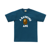 BAPE College T-Shirt Navy