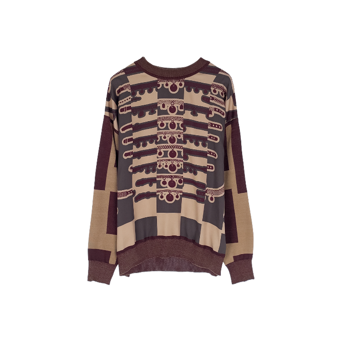 에르메스 트웰렌 니트탑 38 그리스오라지(Hermes Twillen Knit Top Size 38 Gris Orage) - 1