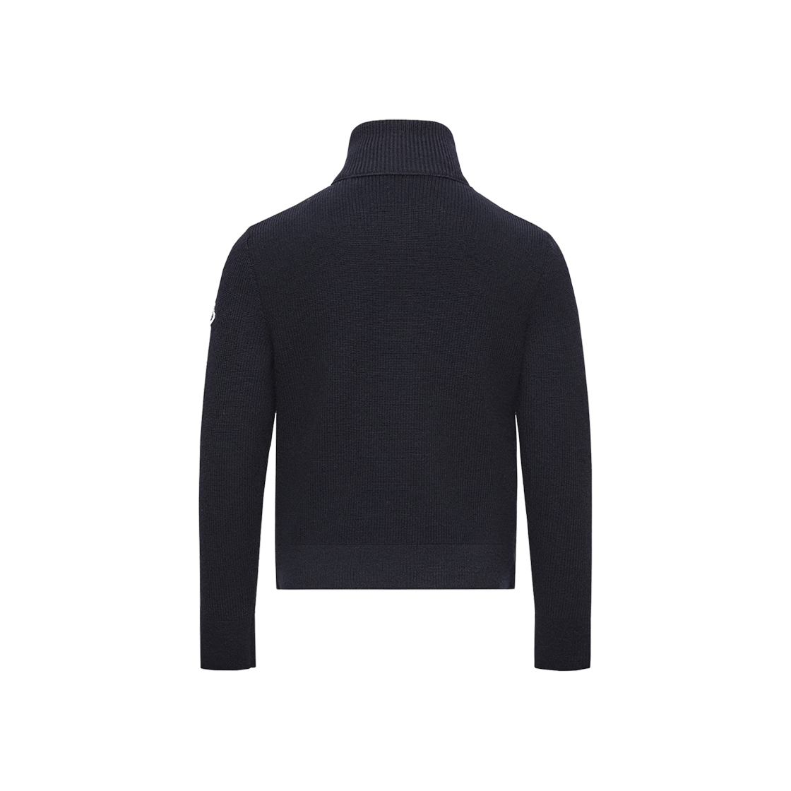 (키즈) 몽클레르 패딩 울 블렌드 집업 가디건 네이비 블루 - 25FW((Kids) Moncler Padded Wool Blend Zip-Up Cardigan Navy Blue - 25FW) - 2