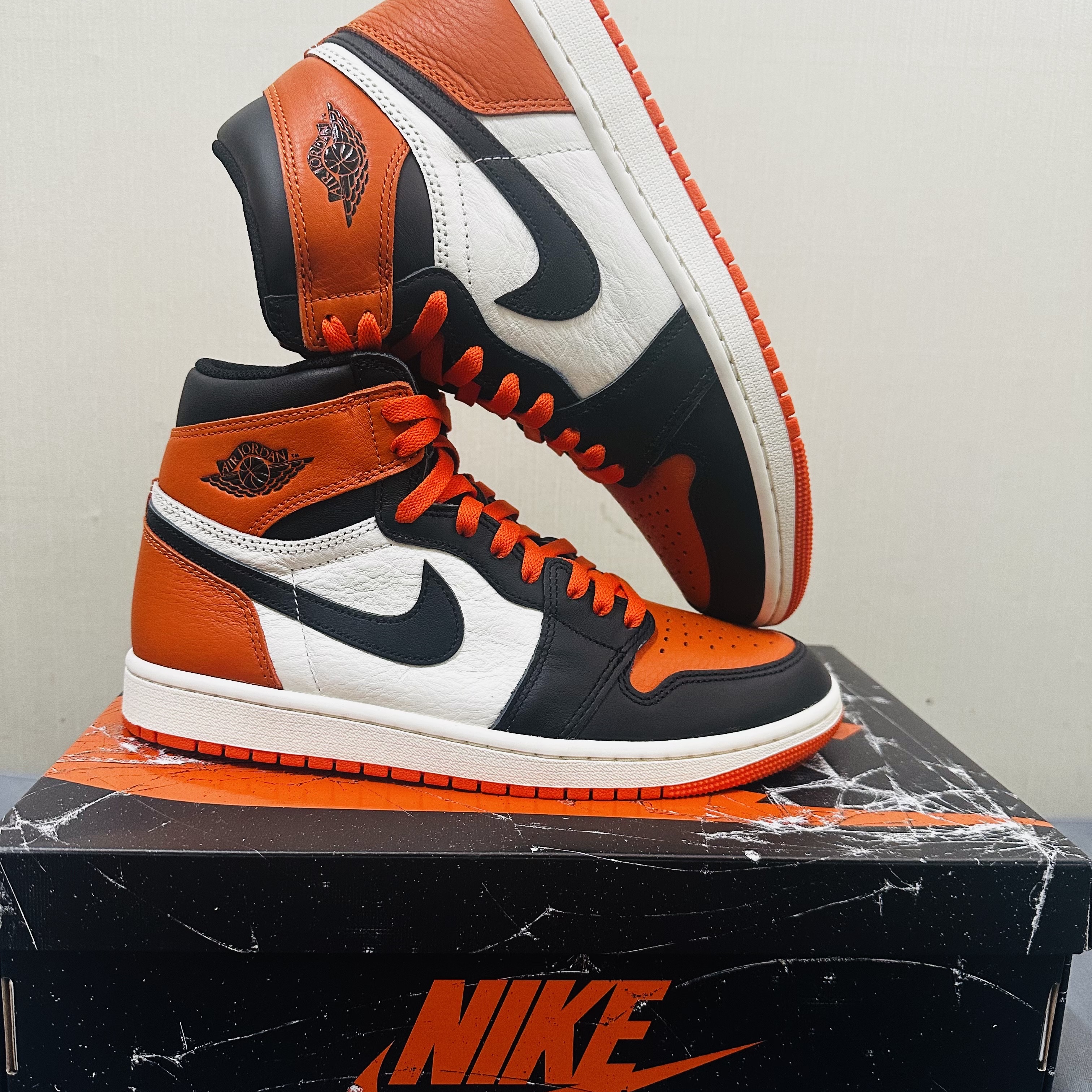 Jordan 1 Retro High OG Shattered Backboard 착용 스타일 - 8