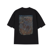 Songzio Collection Knight Embroidered T-Shirt Black