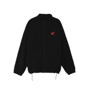 Honda Original Wing logo Fleece Jacket Black