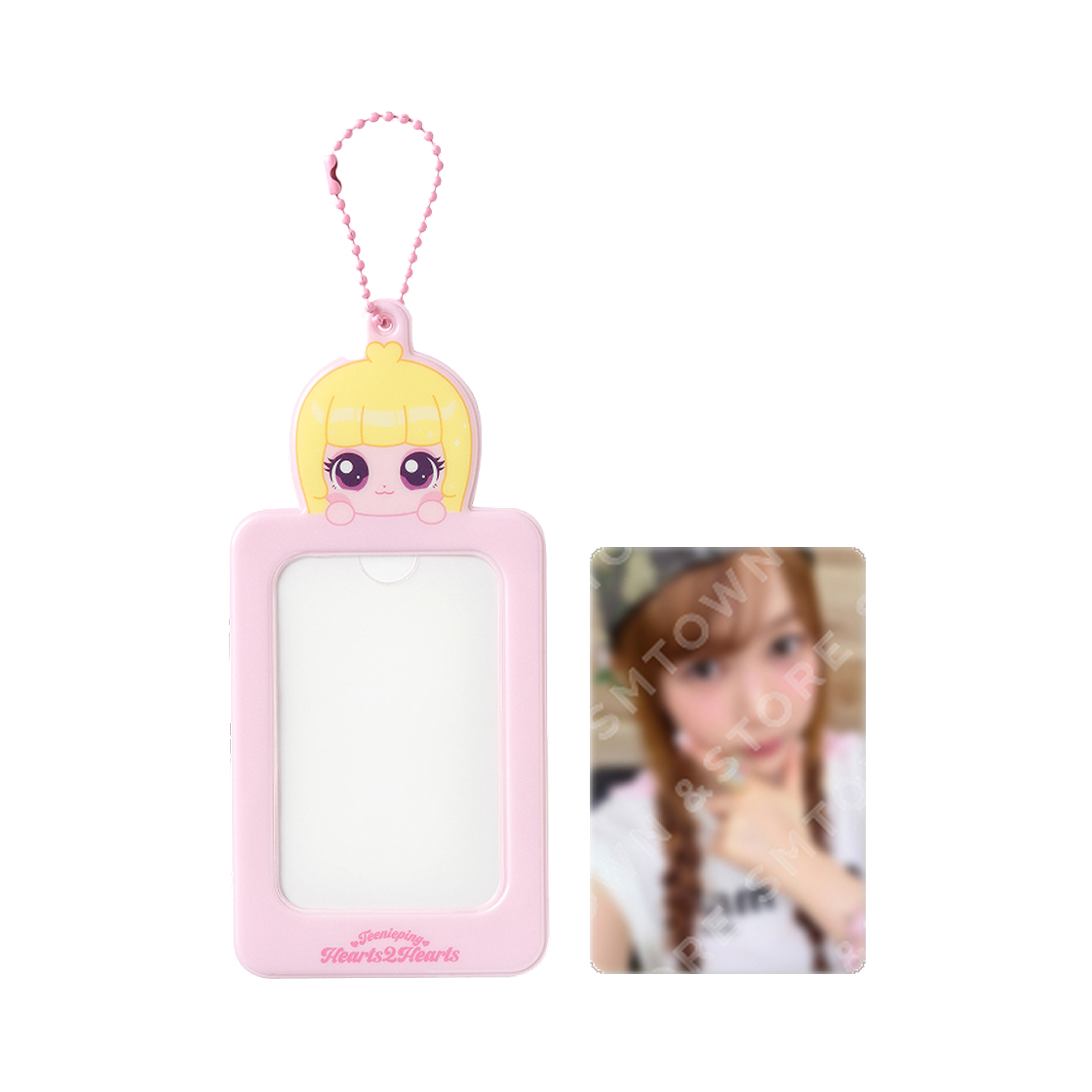 - Catch! Teenieping x Hearts2hearts Photo Card Holder Set Ye-on