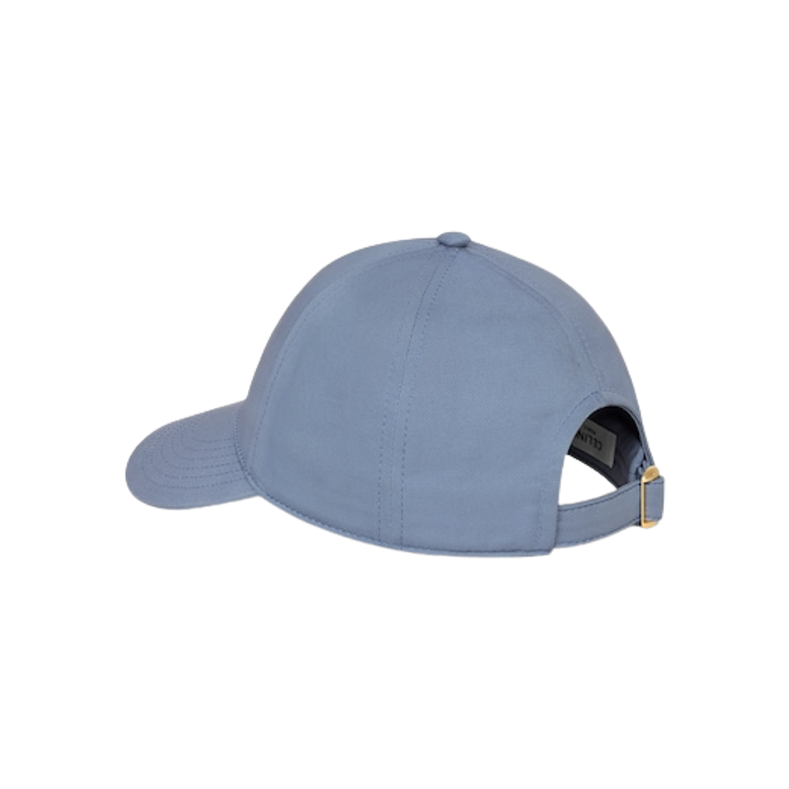 (W) 셀린느 트리옹프 코튼 개버딘 베이스볼 캡 페리윙클 블루((W) Celine Triomphe Baseball Cap in Cotton Gabardine Periwinkle Blue) - 2