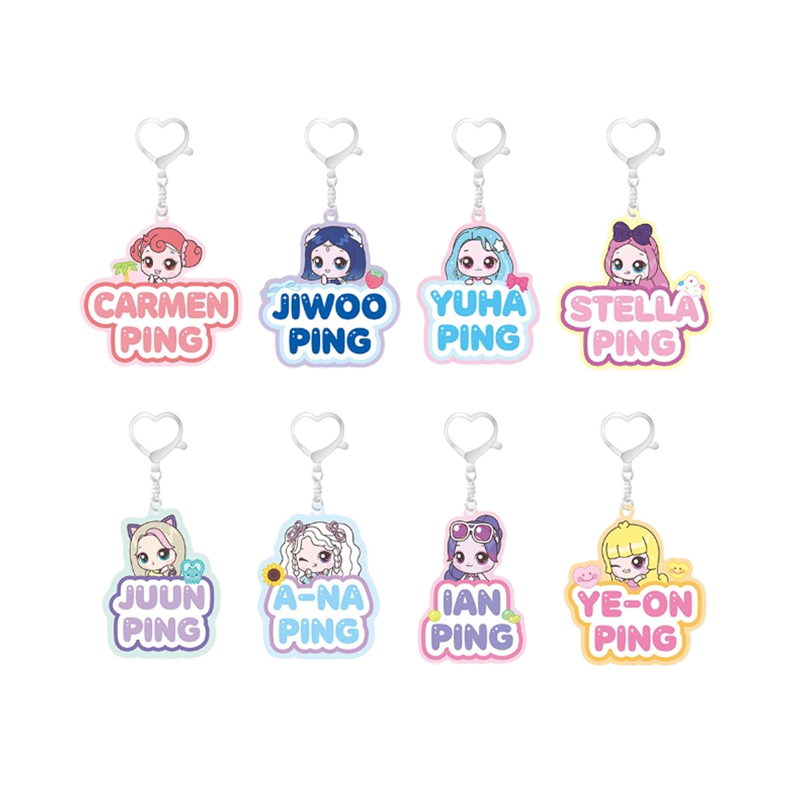 캐치! 티니핑 x 하츠투하츠 서프라이즈 네임 키링 미개봉 랜덤박스 (1개입)(Catch! Teenieping x Hearts2hearts Surprise Name Keyring Sealed Case (1 Blind Box)) - 2