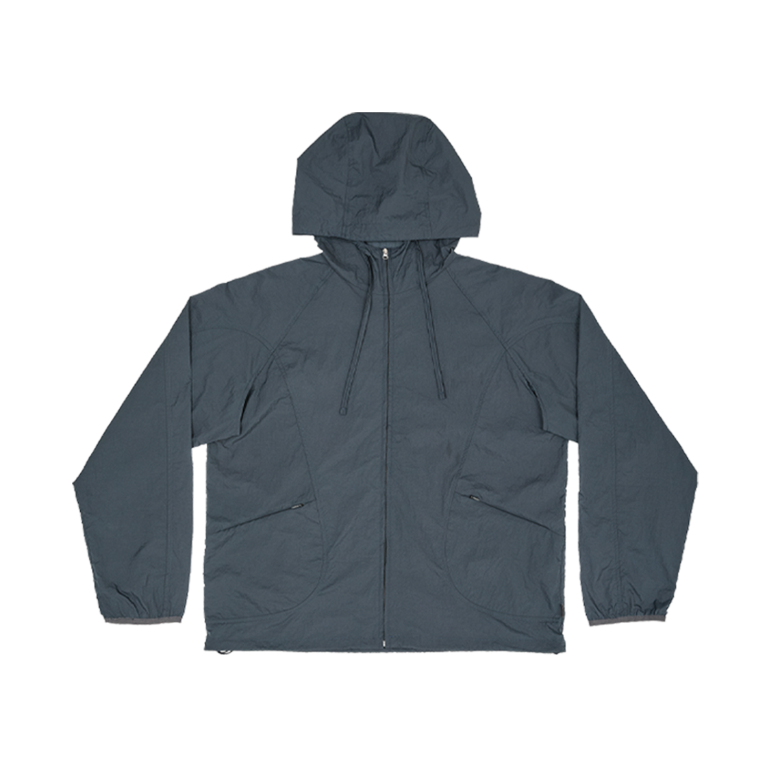 고다신 시어 후디드 윈드브레이커 네이비(GODASHIN Sheer Hooded Windbreaker Navy)