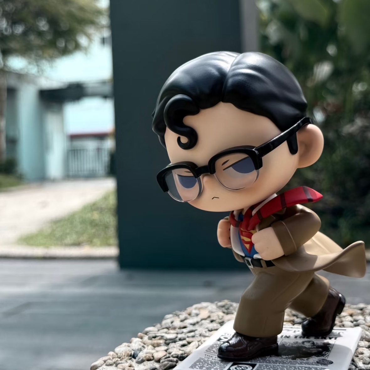 Pop Mart Superman Kubo Figurine 착용 스타일 - 2
