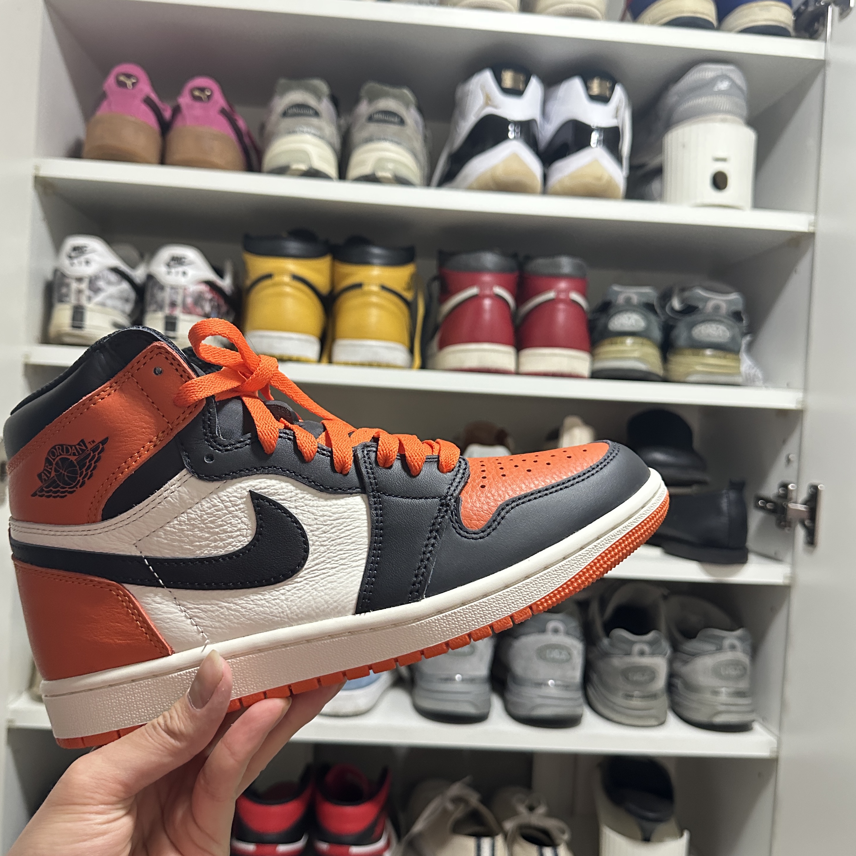 Jordan 1 Retro High OG Shattered Backboard 착용 스타일