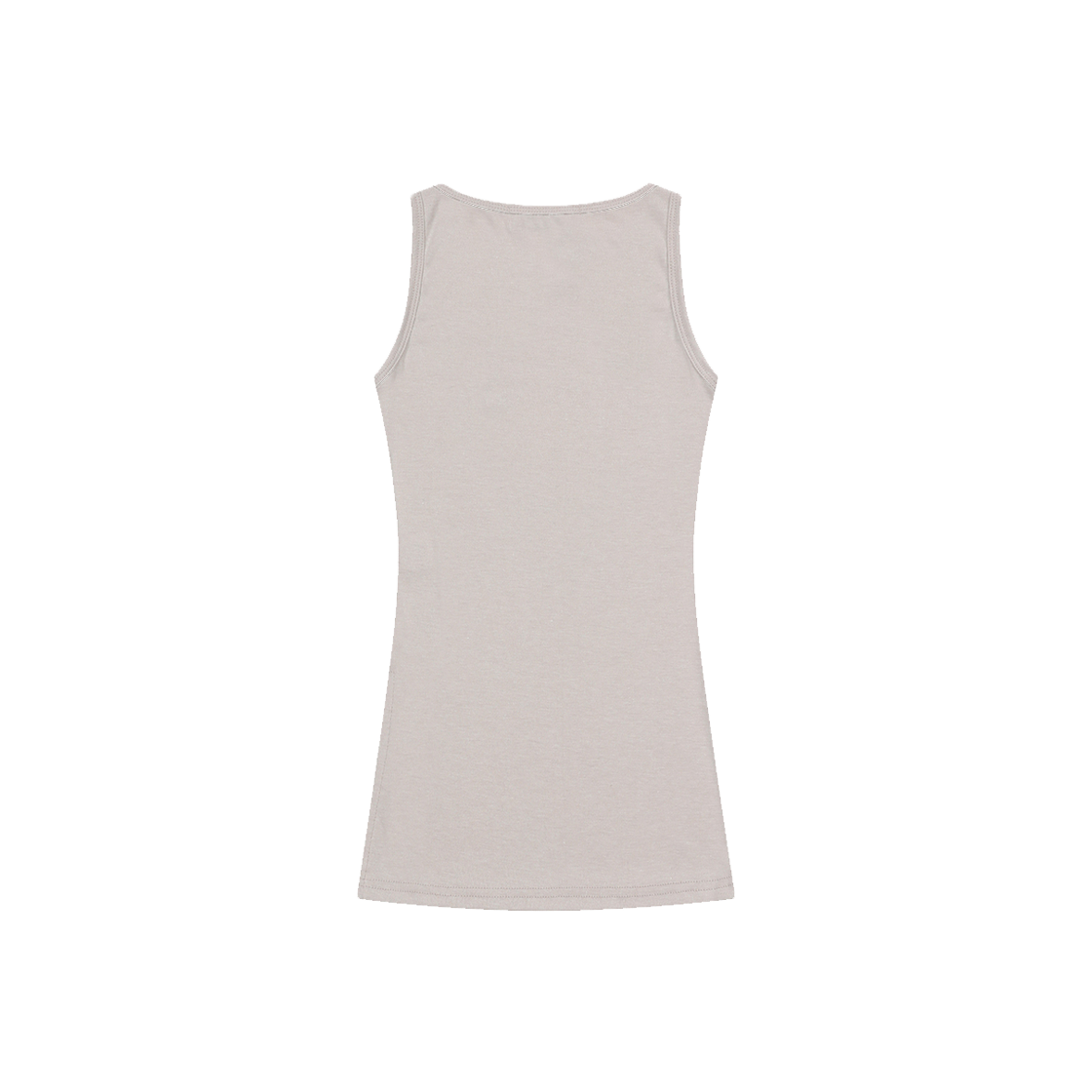 무센트 엔비 유넥 옆트임 롱나시 베이지(MUCENT Envy U-neck Side Slit Long Sleeveless Beige) - 2