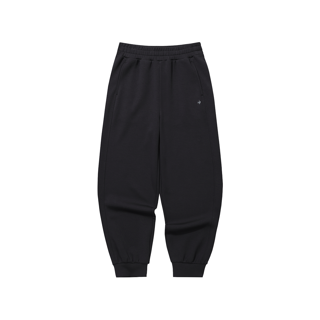 QQ322OFP83_BLK0 le coq sportif Women's Regular Cargo Jogger Modal Double Tension Pants Black