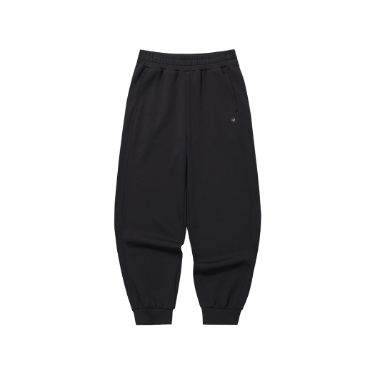 QQ322OFP83_BLK0 le coq sportif Women's Regular Cargo Jogger Modal Double Tension Pants Black