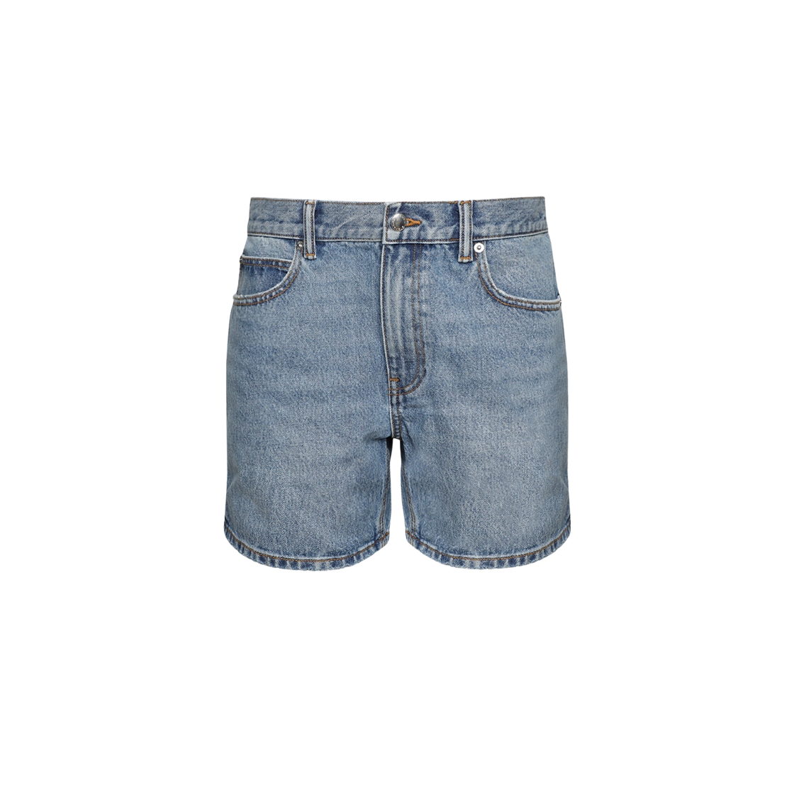 4DC4234172486 (W) Alexander Wang Undie Skinny Shorts Vintage Indigo