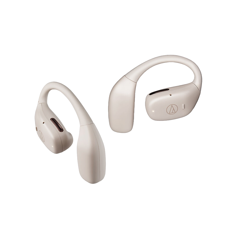 오디오테크니카 공식수입원 ATH-AC5TW 무선 오픈이어 이어폰 화이트(Audio-Technica ATH-AC5TW Wireless Open-Ear Headphones White)