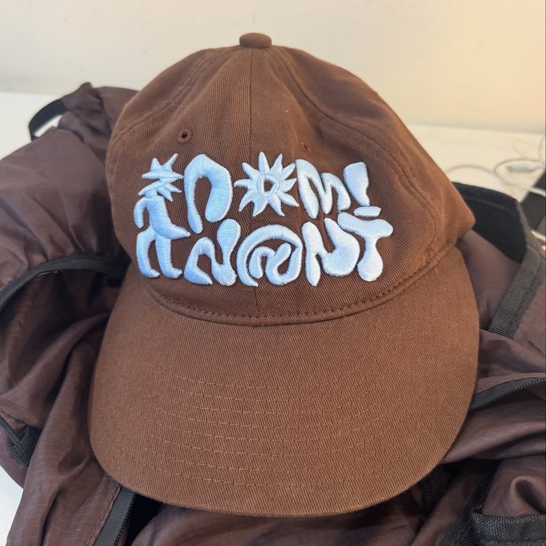Dominant Star Kids Cap Brown 착용 스타일 - 3