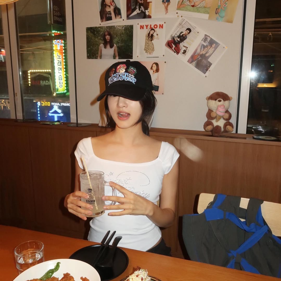 Dominant Forestrip Cap Black 착용 스타일 - 1