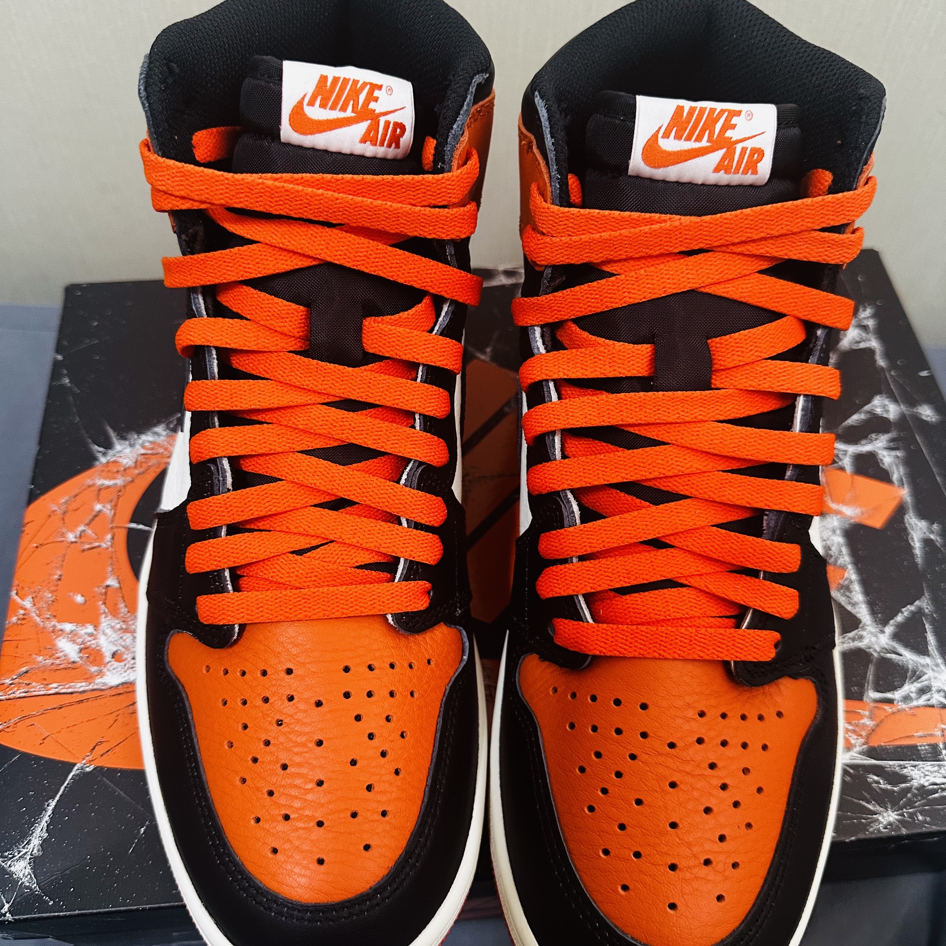 Jordan 1 Retro High OG Shattered Backboard 착용 스타일 - 1