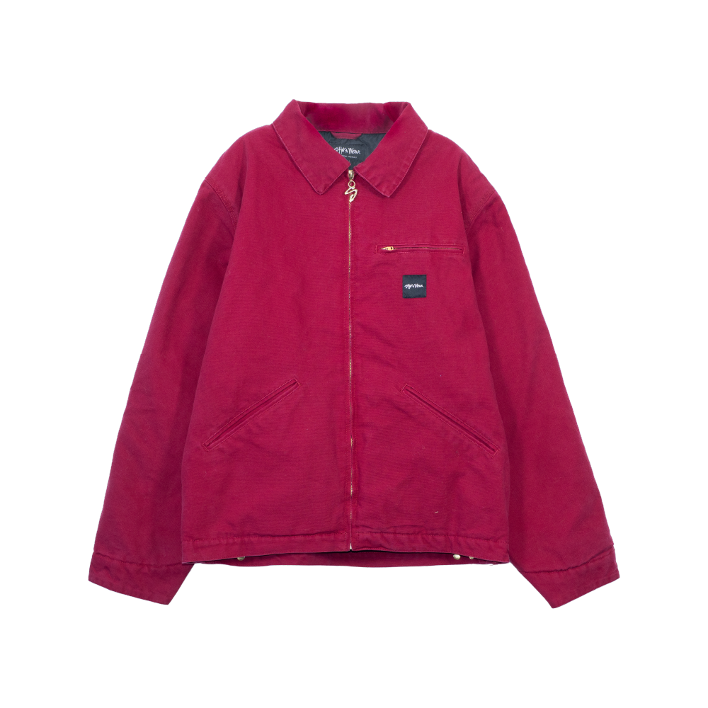 샤카웨어 에이지드 캔버스 자켓 크림슨(Shaka Wear Aged Canvas Jacket Crimson)