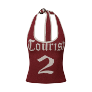 (W) Sculptor Tourist Boucle Halter Red