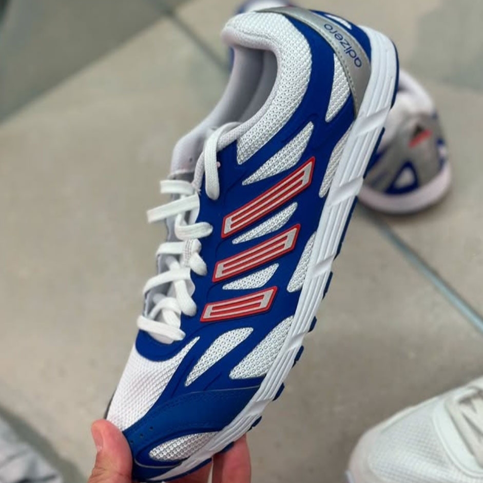 Adidas Adizero PR Collegiate Royal Bright Red 착용 스타일 - 2