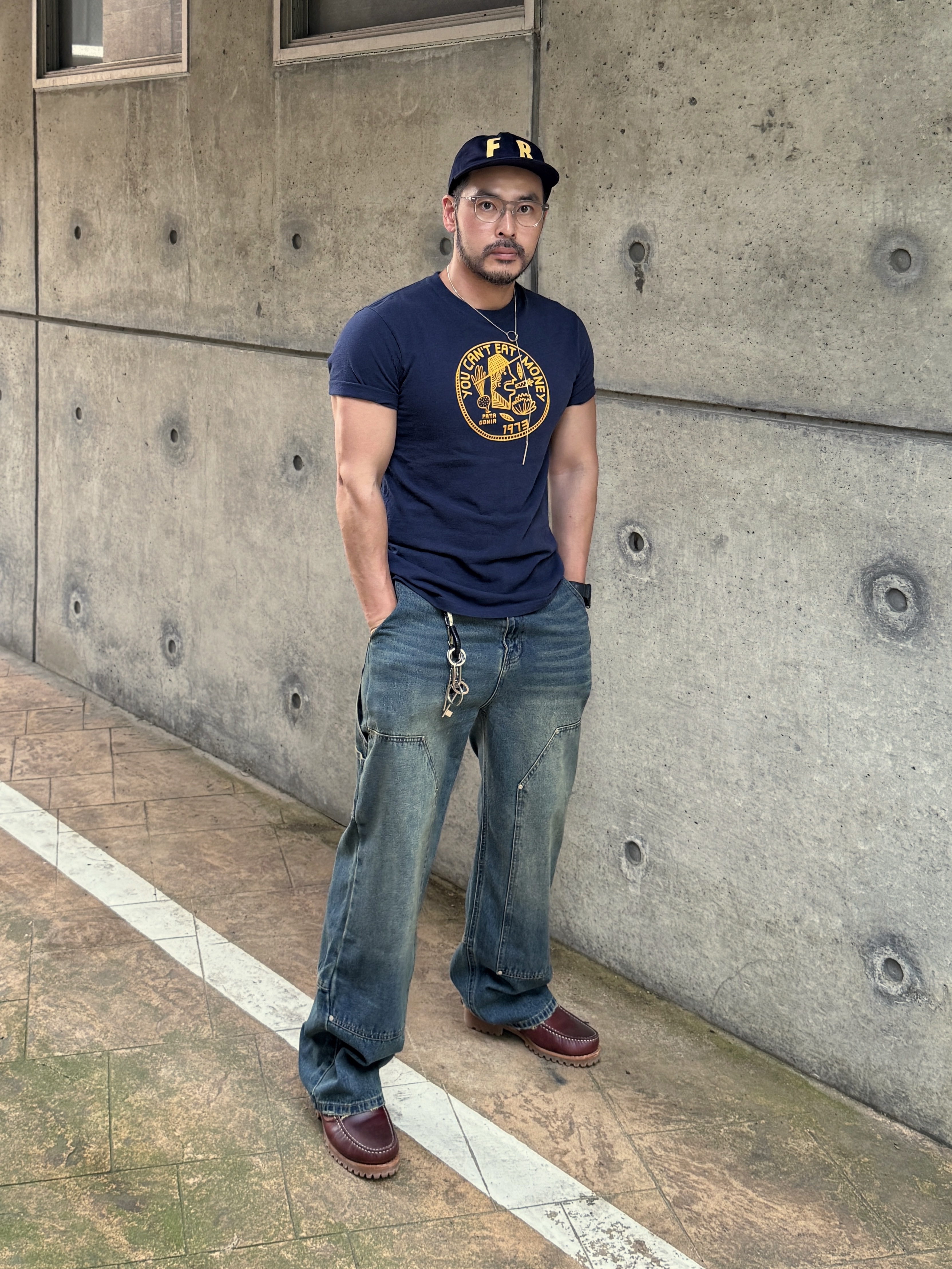 Timberland Authentic 3-Eye Classic Lug Burgundy -Wide 착용 스타일 - 2
