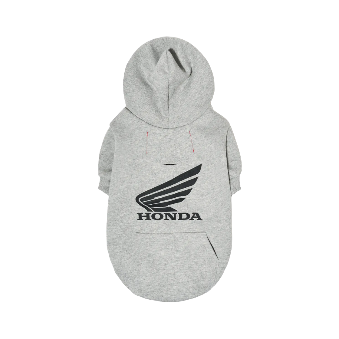 HEF5PW401AMG Honda Original Wing logo doggy Hoodie Gray